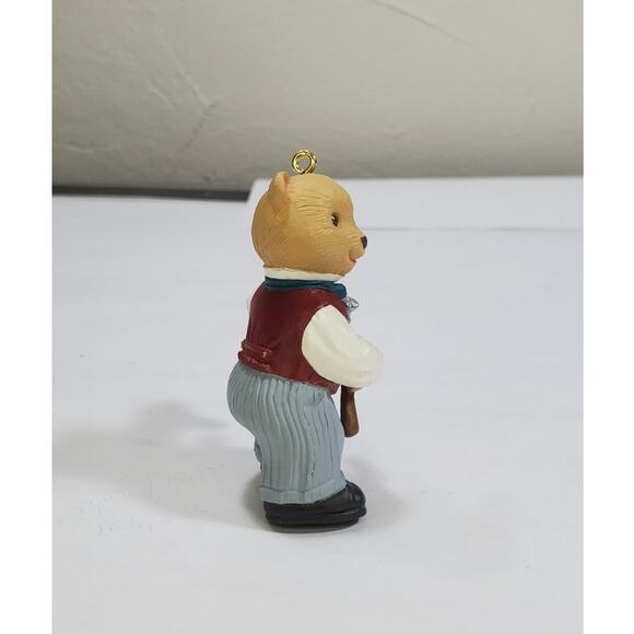 Vintage 1993 Hallmark Keepsake The Bearingers - Papa Bearinger Ornament #1 - Picture 5 of 6